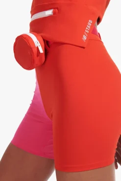 STAUD - NB SLEEK SHORT FIERY RED