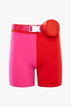 STAUD - NB SLEEK SHORT FIERY RED
