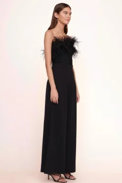STAUD - NELLIE TOP BLACK