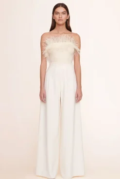 STAUD - NELLIE TOP IVORY