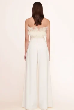 STAUD - NELLIE TOP IVORY