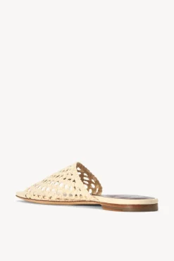 STAUD - NEVIL CROCHET SANDAL CREAM
