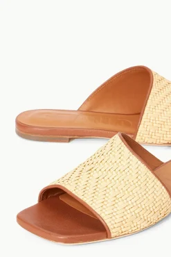 STAUD - NEVIL SANDAL RAFFIA NATURAL