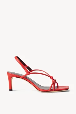STAUD - NICOLETTE HEEL CHERRY