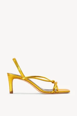 STAUD - NICOLETTE HEEL GOLD