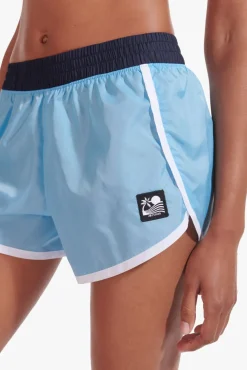 STAUD - NYLON RUN SHORT ALASKAN BLUE