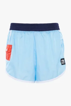 STAUD - NYLON RUN SHORT ALASKAN BLUE