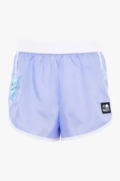 STAUD - NYLON RUN SHORT GALAXY PURPLE