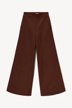 STAUD - OAK PANT CHOCOLATE