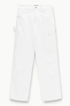 STAUD - PAINTER PANT WHITE