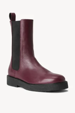STAUD - PALAMINO BOOT BLACK PLUM