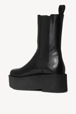 STAUD - PALAMINO PLATFORM BOOT BLACK
