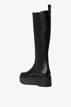 STAUD - PALAMINO TALL PLATFORM BOOT BLACK