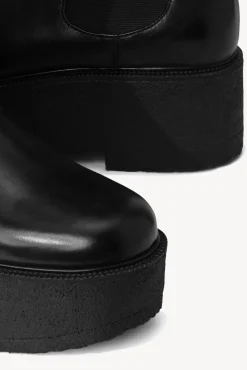 STAUD - PALAMINO TALL PLATFORM BOOT BLACK