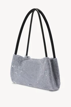 STAUD - PENNY CRYSTAL BAG BLACK BLACK RHINESTONE