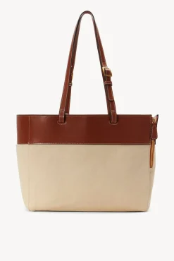 STAUD Pet Accessories- PET CARRIER CREAM TAN