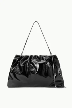 STAUD - PHOEBE BAG PATENT BLACK