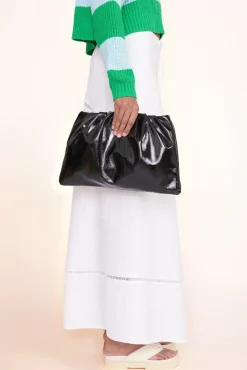 STAUD - PHOEBE BAG PATENT BLACK