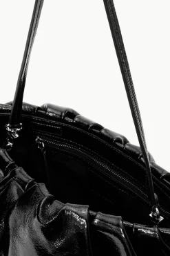 STAUD - PHOEBE BAG PATENT BLACK