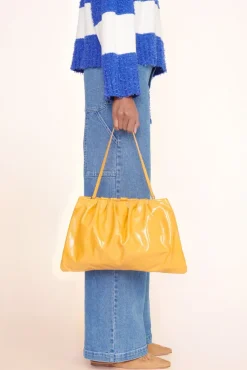 STAUD - PHOEBE BAG PATENT MANGO