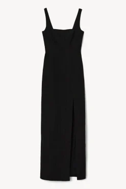 STAUD - PORTRAIT DRESS BLACK