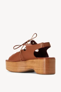 STAUD - QUINN PLATFORM TAN