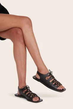 STAUD - QUINN SANDAL BLACK