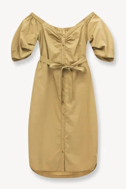 STAUD - REESE DRESS KHAKI