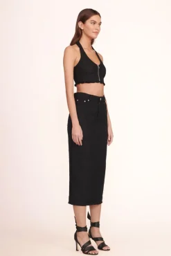 STAUD - RELLIE HEEL BLACK