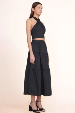 STAUD - SEA SKIRT BLACK