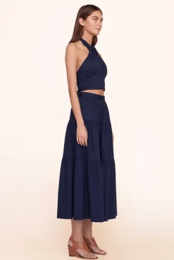 STAUD - SEA SKIRT NAVY