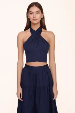 STAUD - SEA SKIRT NAVY