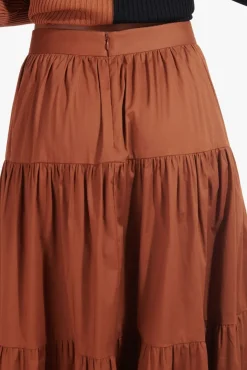 STAUD - SEA SKIRT TAN