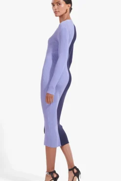 STAUD - SHOKO SWEATER NAVY PERIWINKLE