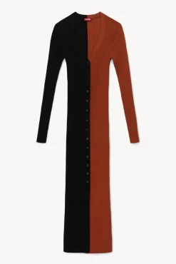 STAUD - SHOKO SWEATER TAN BLACK