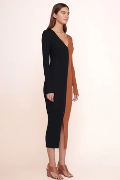 STAUD - SHOKO SWEATER TAN BLACK