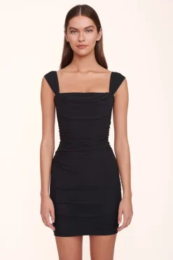 STAUD - STORMI DRESS BLACK