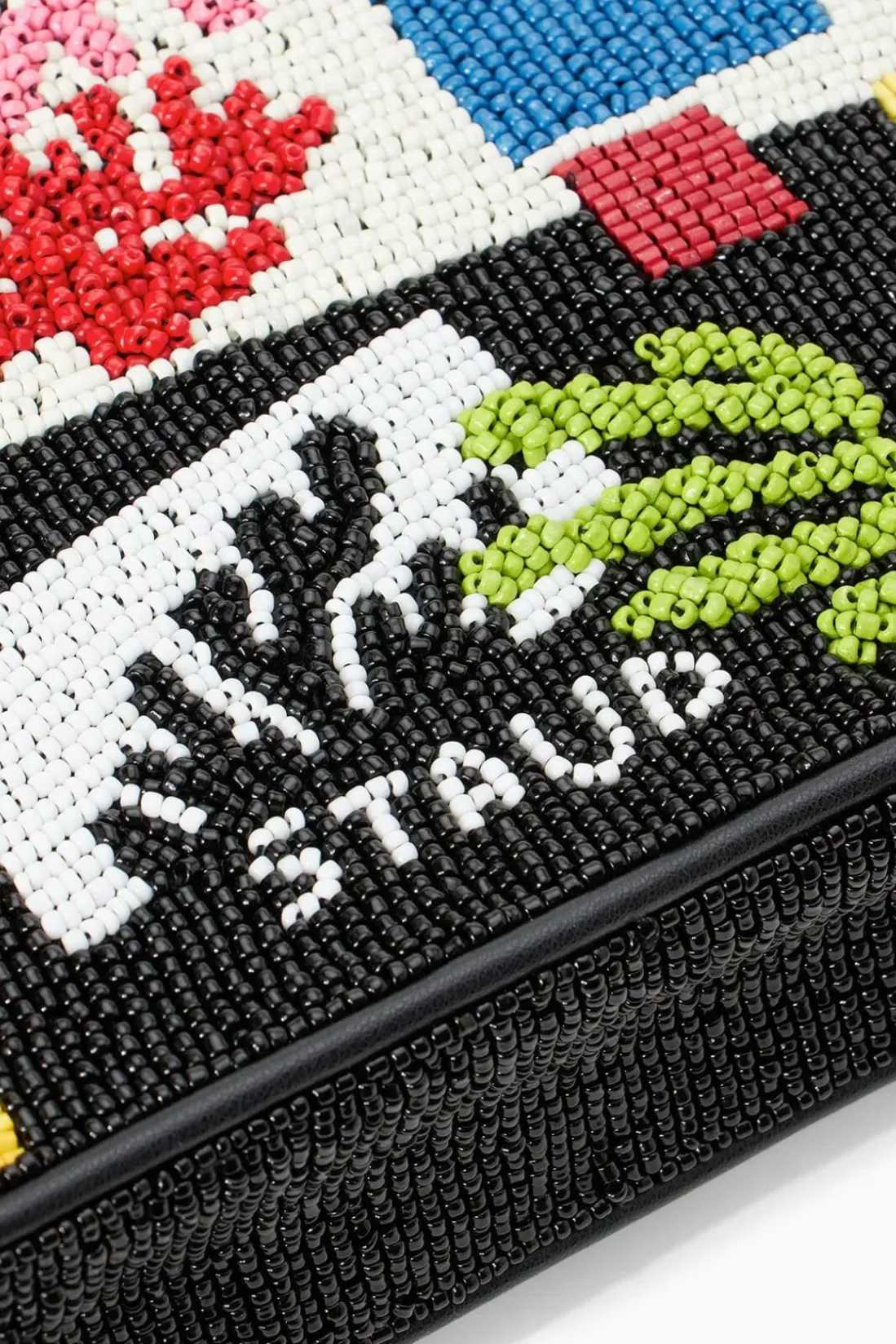 STAUD - TOMMY BAG CORAL PATCHWORK