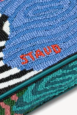 STAUD - TOMMY BEADED BAG ACID SWIRL