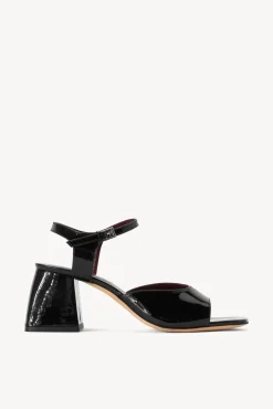 STAUD - TWYLA HEEL BLACK PATENT