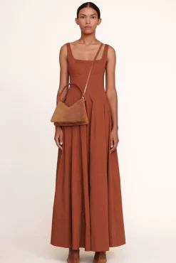 STAUD - VALERIE SHOULDER BAG TAN