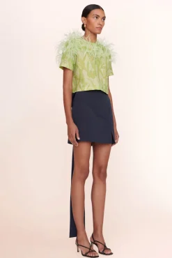 STAUD - VALERY SKIRT NAVY