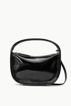 STAUD - VENICE CROSSBODY BLACK PATENT