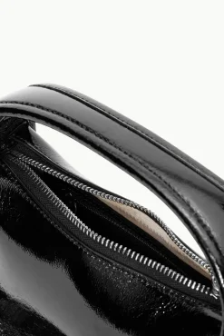 STAUD - VENICE CROSSBODY BLACK PATENT