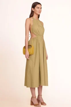 STAUD - VENICE CROSSBODY PATENT FENNEL