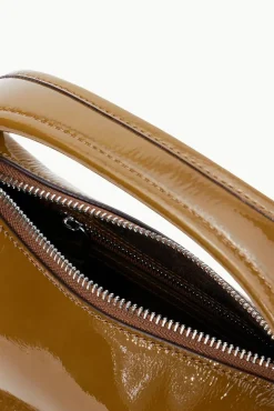 STAUD - VENICE CROSSBODY PATENT ROSEMARY