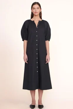 STAUD - VINCENT DRESS BLACK