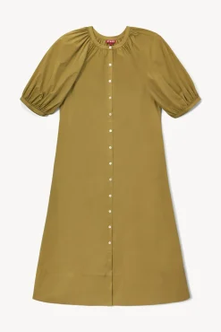 STAUD - VINCENT DRESS KHAKI