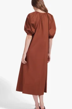 STAUD - VINCENT DRESS TAN
