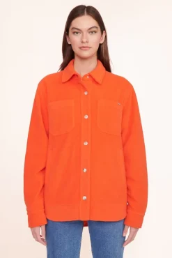 STAUD - VOYAGING JACKET PAPAYA